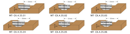 CNC Multi Profile Router Bits