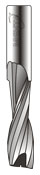 Solid Carbide Two Flute Spiral Bits